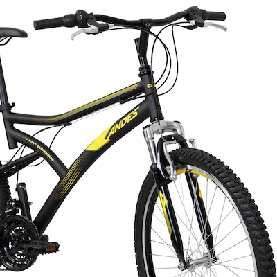 Bicicleta Caloi Andes Aro 26 21 Marchas - Foto 3