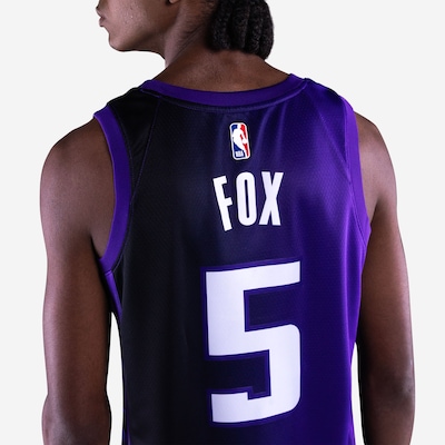 Camiseta Regata De'Aaron Fox NBA Nike Sacramento Kings Statement Edition - Foto 6