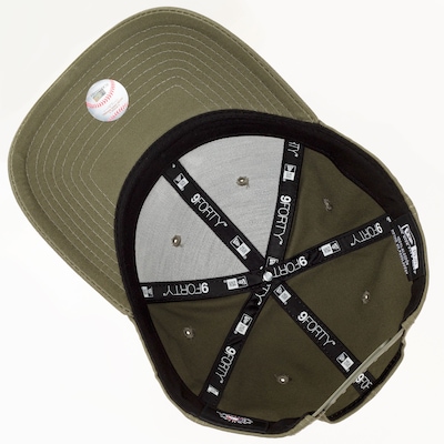 Boné do New York Yankees Aba Curva New Era MBL 940 Snapback Basic Adulto - Foto 4