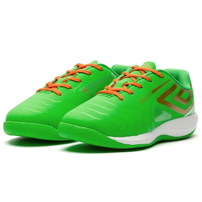 Chuteira Futsal Umbro Pro 5 Bump Saint Patricks Júnior - Foto 2