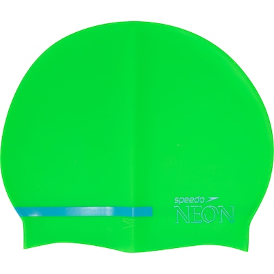 Touca de Natação Speedo Flat Cap Neon - Foto 1