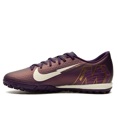 Chuteira Society Adulto Nike Zoom Mercurial Vapor 16 Academy Mbappé - Foto 3