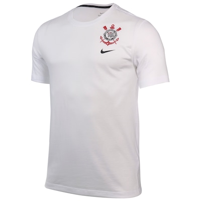 Camiseta do Corinthians Nike Crest Masculina - Foto 1