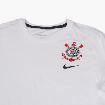 Camiseta do Corinthians Nike Crest Masculina - Foto 3