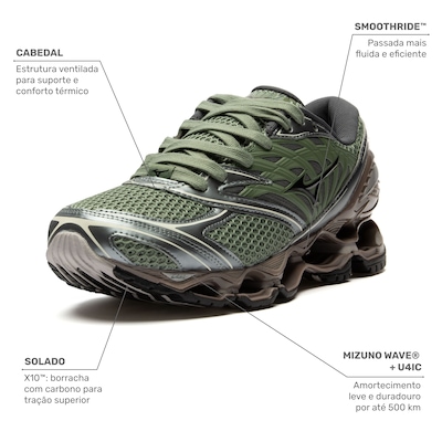 Tênis Mizuno Wave Prophecy Air Mesh Masculino - Foto 2