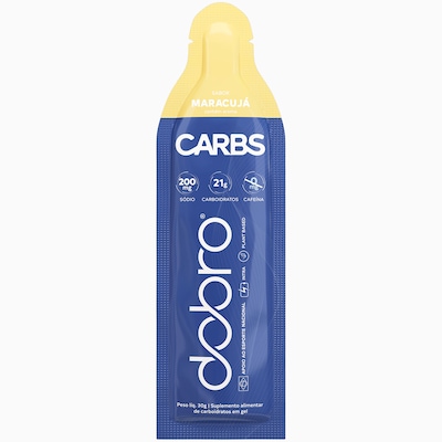 PRE TREINO CARBS GEL DOBRO MARACUJA 30G - Foto 1