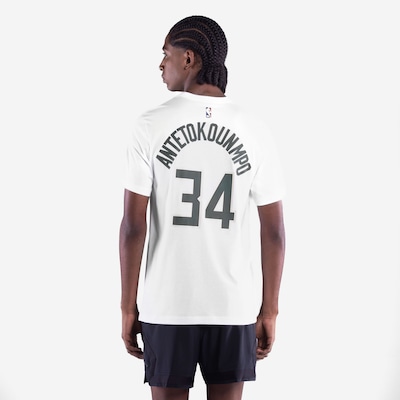 Camiseta Nike Milwaukee Bucks Masculina - Foto 3