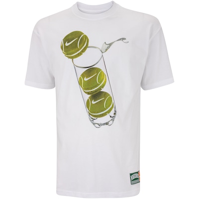 Camiseta Nike Court M90 French Open Masculina - Foto 1