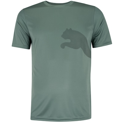 Camiseta Masculina Puma Manga Curta Tad Big Logo - Foto 5