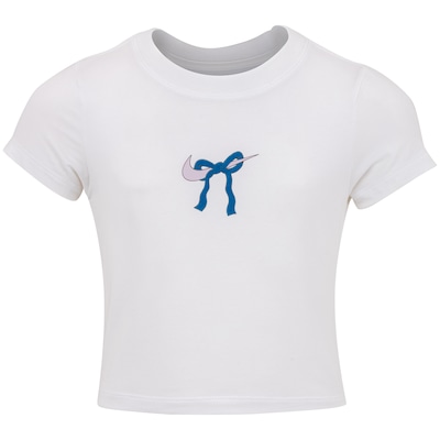 Camiseta Nike Sportswear Bow Juvenil - Foto 1