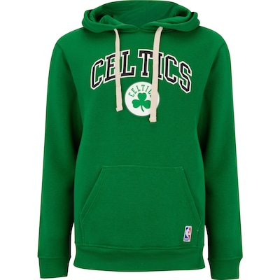Blusão do Boston Celtics NBA Masculino com Capuz Canguru N0642 - Foto 1