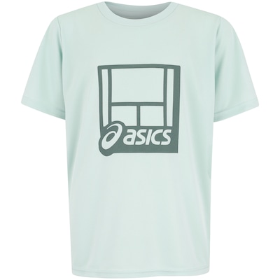 Conjunto Infantil ASICS Camiseta + Bermuda - Foto 2