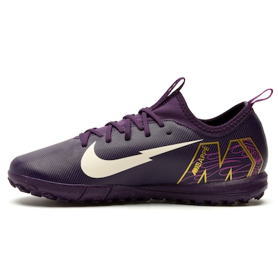 Chuteira Society Júnior Nike Zoom Vapor 16 Academy Mbappé - Foto 2