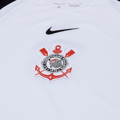 Camisa do Corinthians I 25 Torcedor Nike Juvenil - Foto 3