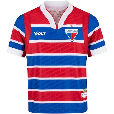 Camisa do Fortaleza I 25 Torcedor Volt Juvenil - Foto 1
