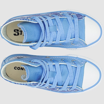Tênis Infantil Cano Alto Converse X Disney Stitch Chuck Taylor All Star - Foto 3