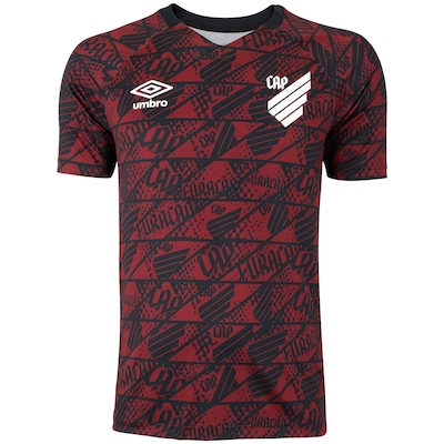 Camisa do Athletico-PR Pré Jogo 25/26 Umbro Masculina - Foto 1