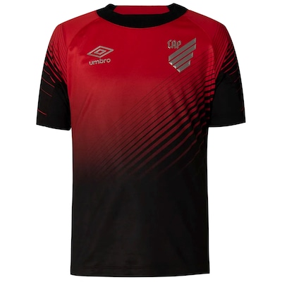 Camisa do Athletico-PR I 25/26 Torcedor Umbro Juvenil - Foto 1