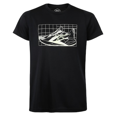 Camiseta ASICS Estampada Infantil - Foto 1