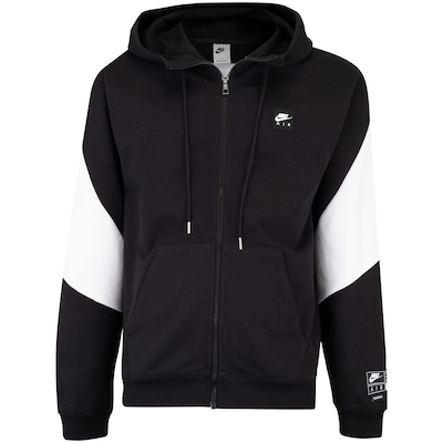 Jaqueta Masculina Air Fleece Zíper Hoodie Nike - Foto 1