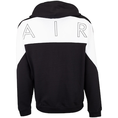 Jaqueta Masculina Air Fleece Zíper Hoodie Nike - Foto 2