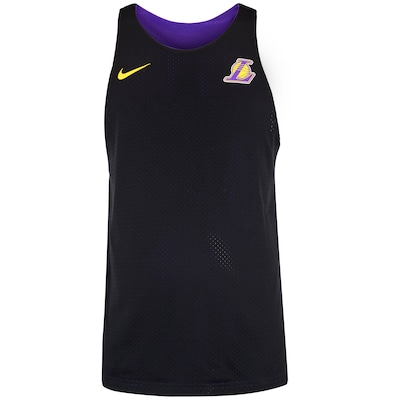 Camiseta Regata Nike NBA Los Angeles Lakers 25/26 Masculina - Foto 3