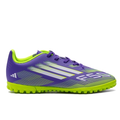 Chuteira Society Júnior adidas F50 Club - Foto 1