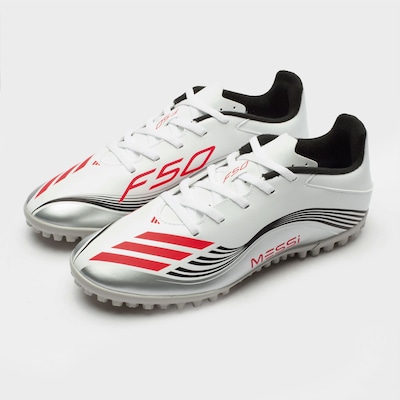 Chuteira Society Adulto adidas F50 Messi Club - Foto 4