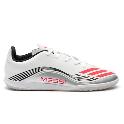 Chuteira Futsal Júnior adidas F50 Messi Club - Foto 1