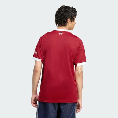 Camisa do Liverpool I 25/26 Torcedor adidas Masculina - Foto 2