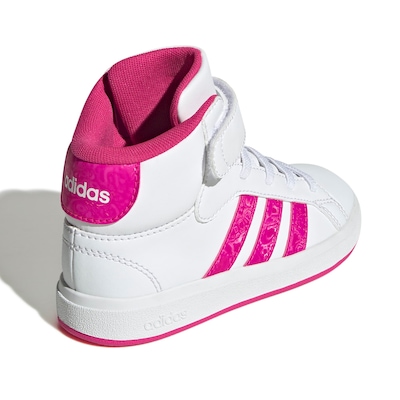 Tênis Juvenil adidas Grand Court Mid - Foto 6