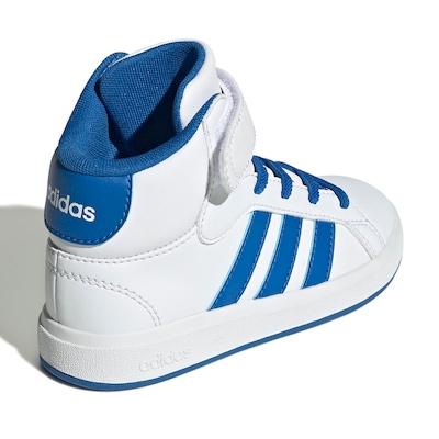 Tênis Juvenil adidas Grand Court Mid - Foto 5
