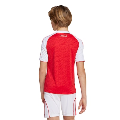 Camisa do Arsenal I 25/26 Torcedor adidas Infantil - Foto 2