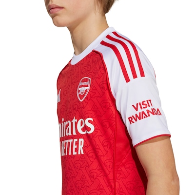 Camisa do Arsenal I 25/26 Torcedor adidas Infantil - Foto 5