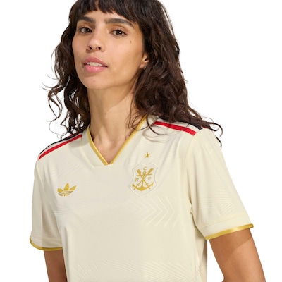 Camisa do Flamengo III 25/26 Torcedor adidas Originals Feminina - Foto 4
