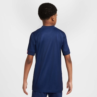 Camisa do Paris Saint-Germain I 25/26 Torcedor Nike Infantil - Foto 2