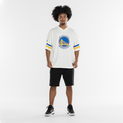 Camiseta do Golden State Warriors NBA Football N0301 Masculina - Foto 4