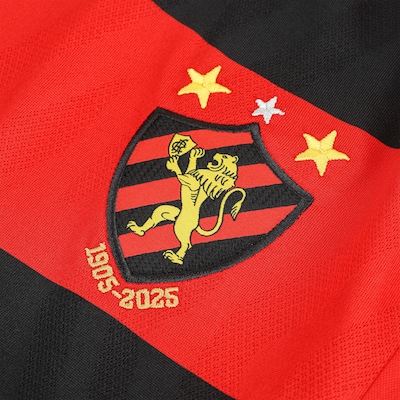 Camisa do Sport Club do Recife I 25/26 Torcedor Umbro Juvenil - Foto 3