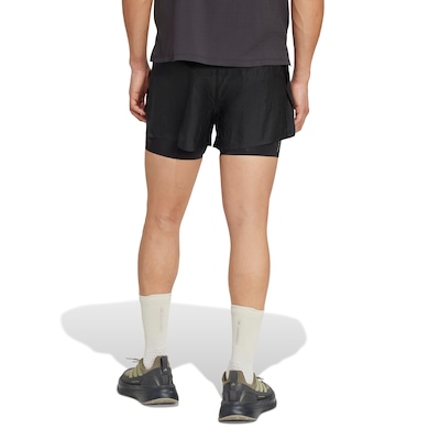 Bermuda 2 em 1 adidas Adi365 H.Koumori Running Masculina - Foto 2