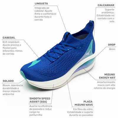 Tênis Masculino Mizuno Neo Vista 2 - Foto 3