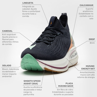 Tênis Masculino Mizuno Neo Vista 2 - Foto 3
