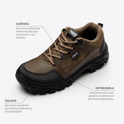 Bota Masculina Nord Adventure - Foto 2