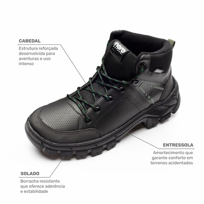 Bota Masculina Nord Adventure - Foto 2
