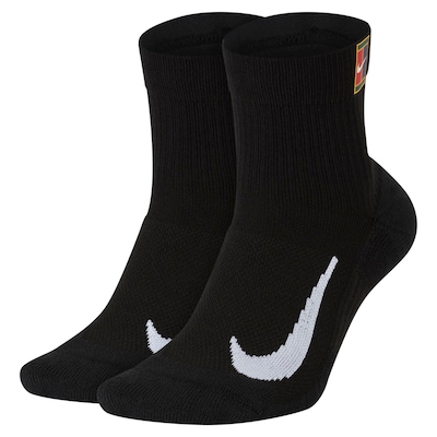 Kit de Meias Nike Multiplier Max Ankle Adulto 2 Pares - Foto 1