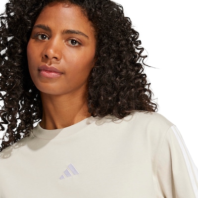 Camiseta adidas Essentials Três Listras Feminina - Foto 5