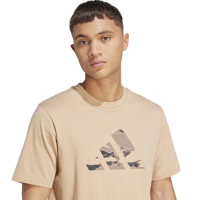 Camiseta adidas Camo Logo Masculina - Foto 4