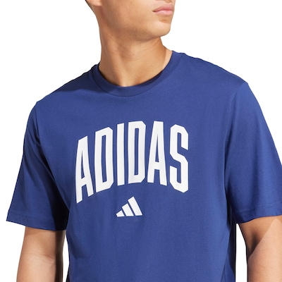 CAMISETA ADIDAS MASCULINA GRAFICA COLLEG - Foto 4