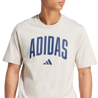 Camiseta adidas Estampada Collegiate Lineage Masculina - Foto 4