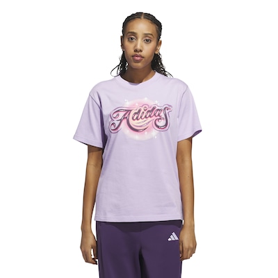 Camiseta adidas Airbrush Feminina - Foto 1