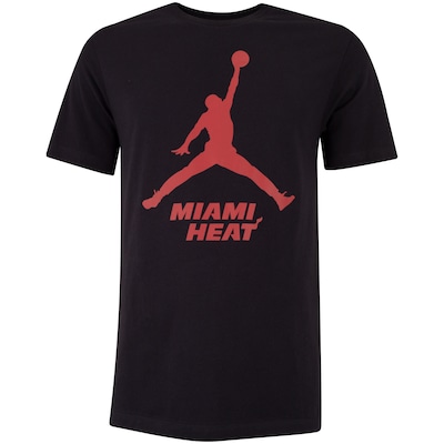 Camiseta Miami Heat Jordan Nike Essential Masculina - Foto 1